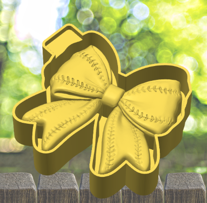 3D Baseball Bow