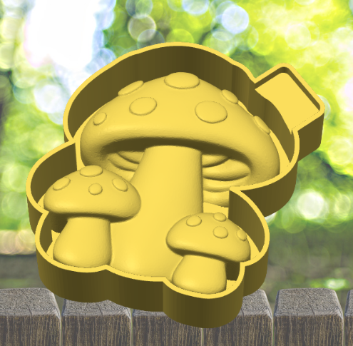 3D Mushrooms