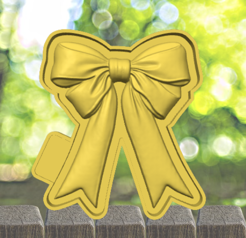 3D Bow with Long Tail