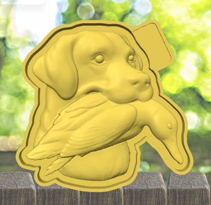 3D Dog and Duck