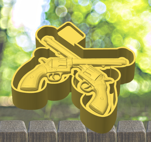 3D Double Guns
