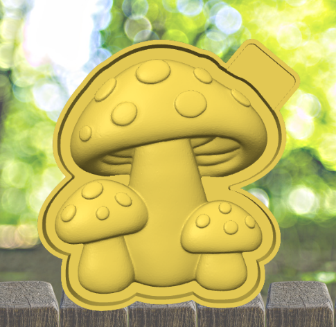 3D Mushrooms