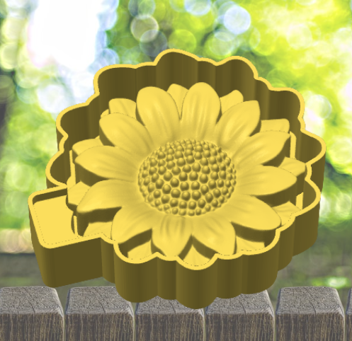 3D Sunflower